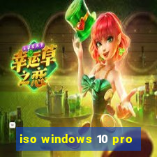 iso windows 10 pro